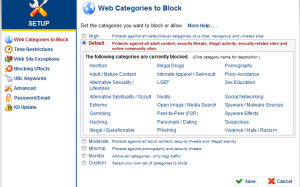 k9 web blocker