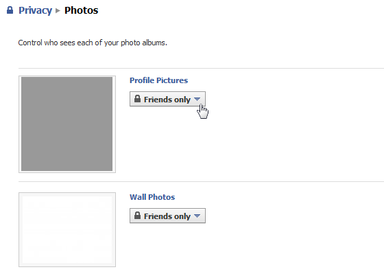 Facebook Photo Privacy